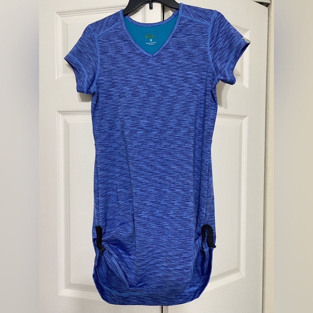 Tonik cycling Blue Athletic Short Sleeve Dress size S
